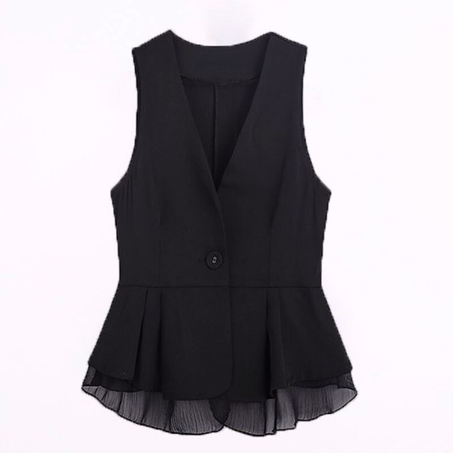 Gilet sans manches - sans, chic