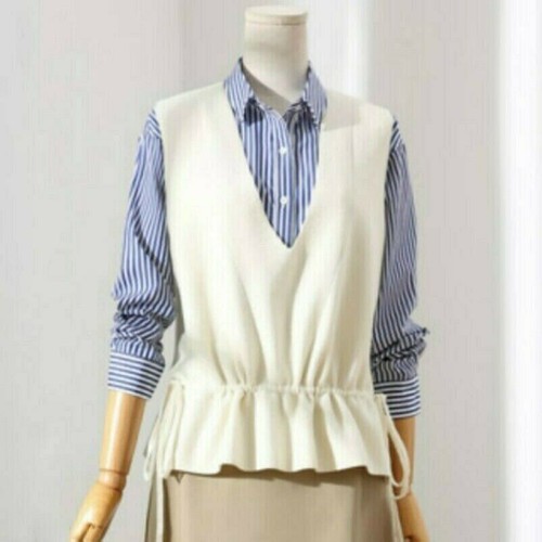 Gilet sans manches - manches, femme