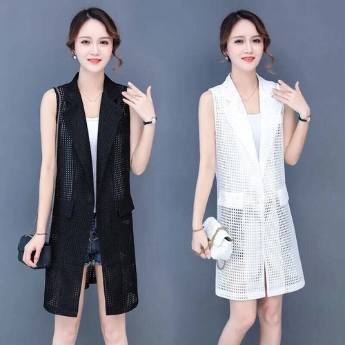 Gilet midi maille - gilet,